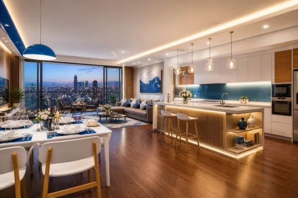 Квартира, 3 спальни · 200 м² 6