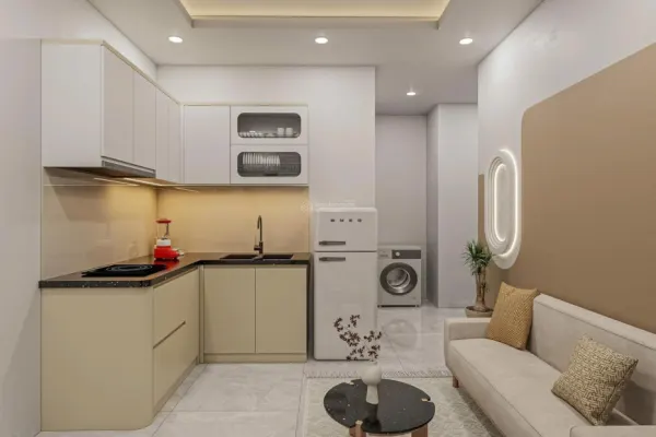 Квартира, 1 спальня · 40 м²