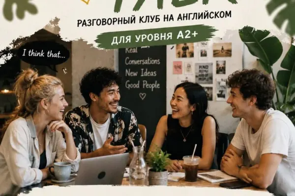 WeekendTalk: субботний speaking club A2+