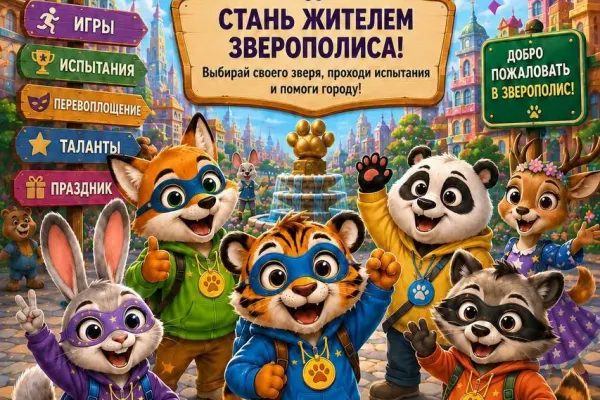 Приключенческая программа для детей
