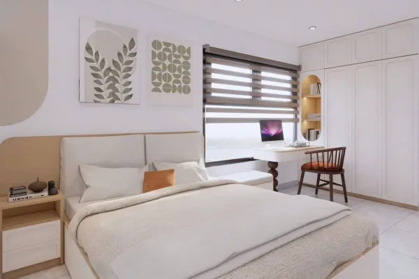Квартира, 2 спальни · 65 м² 3