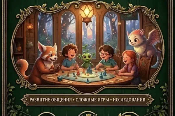 Детская игротека настольных игр