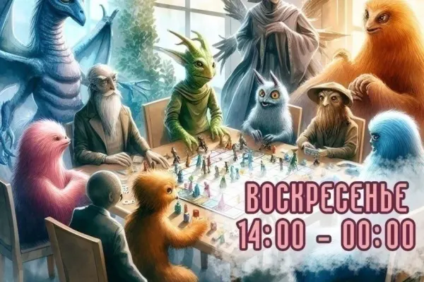 День настольных игр в клубе NEVERLAND