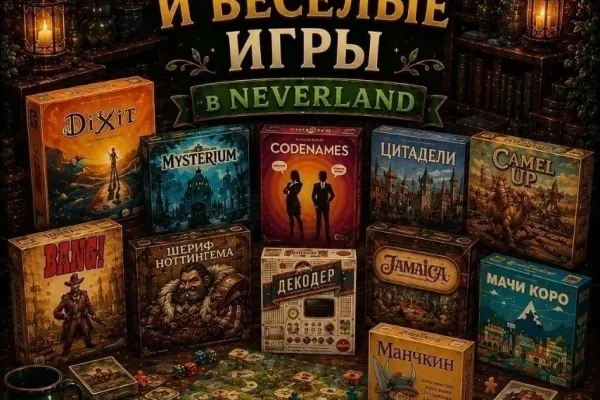 День настольных игр в клубе NEVERLAND 4