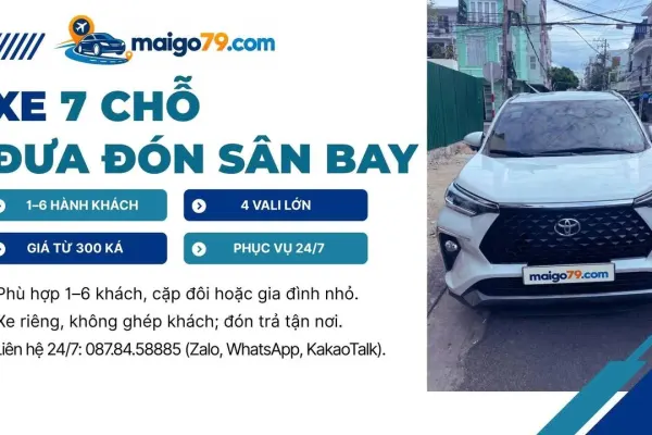 MAIGO79 — частный трансфер из аэропорта Камрань в Нячанг