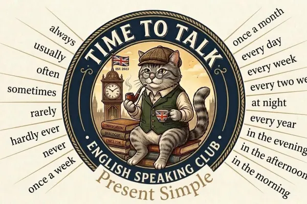 Time to Talk — разговорный клуб английского (Мария)