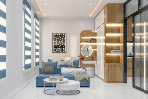 Квартира, 1 спальня · 40 м² 6