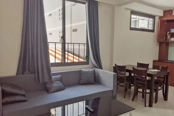 Квартира, 2 спальни · 60 м²