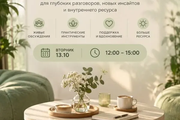 Групповая встреча с психологом — Динара Урналиева