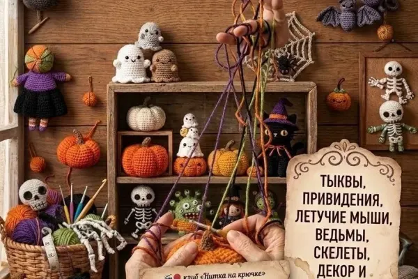 Мастер-класс по вязанию крючком «Нитка на крючке»