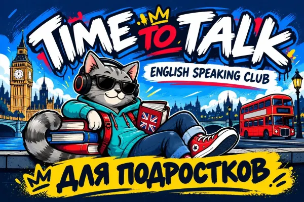 Разговорный клуб английского для подростков TIME TO TALK