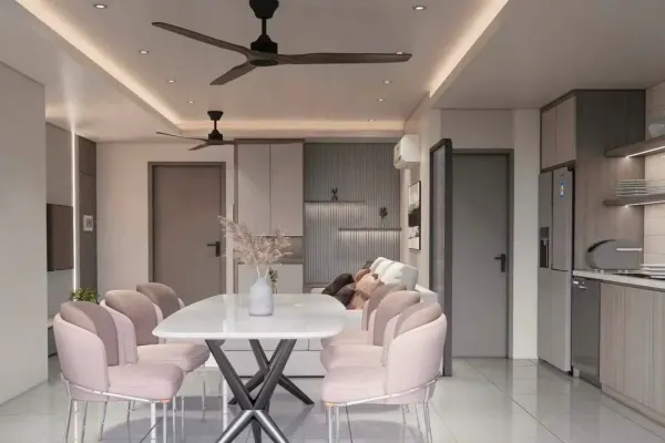 Квартира, 3 спальни · 88 м² 2