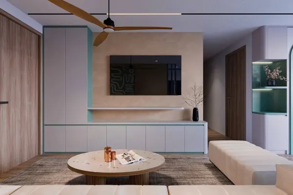 Квартира, 3 спальни · 88 м² 3