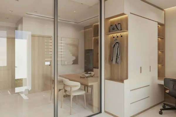 Квартира, 1 спальня · 40 м² 3