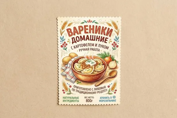 Продающая предметная съемка и дизайн этикеток 2