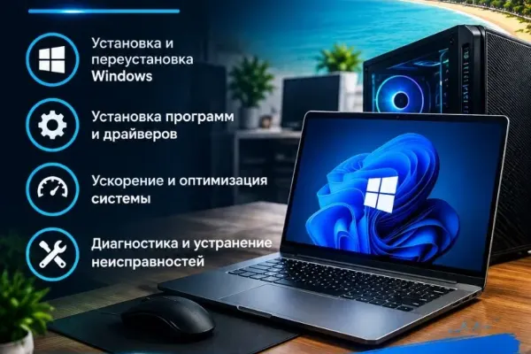 Ремонт компьютеров и ноутбуков