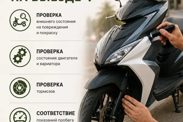 Проверка скутера перед покупкой