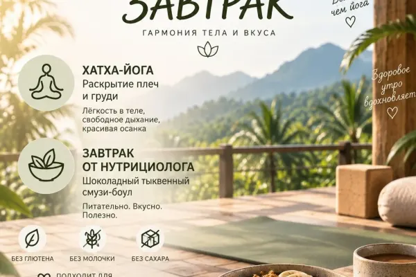 ЙОГА + ЗАВТРАК