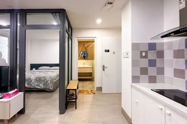 Квартира, 1 спальня · 40 м² 3