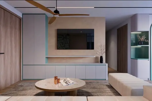 Квартира, 3 спальни · 88 м²