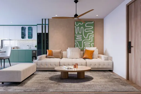 Квартира, 2 спальни · 68.27 м²