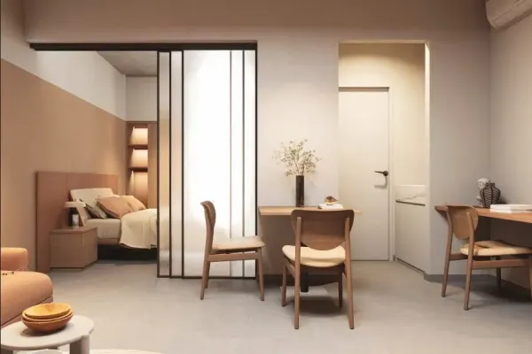 Квартира, 1 спальня · 40 м² 3