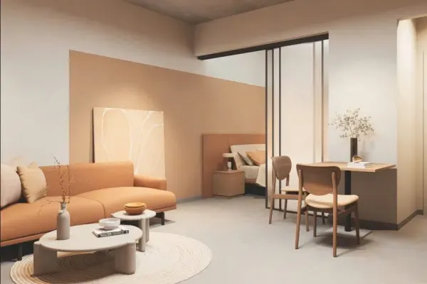 Квартира, 1 спальня · 40 м² 4