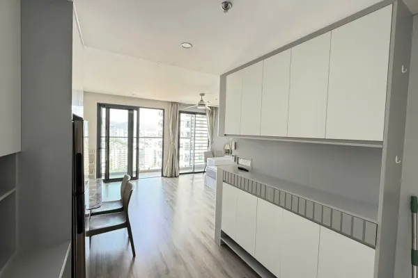 Студия, 1 спальня · 45 м²