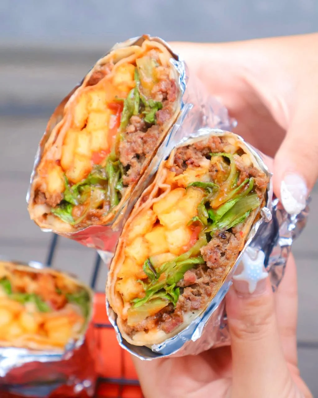 Vietnamese style tacos