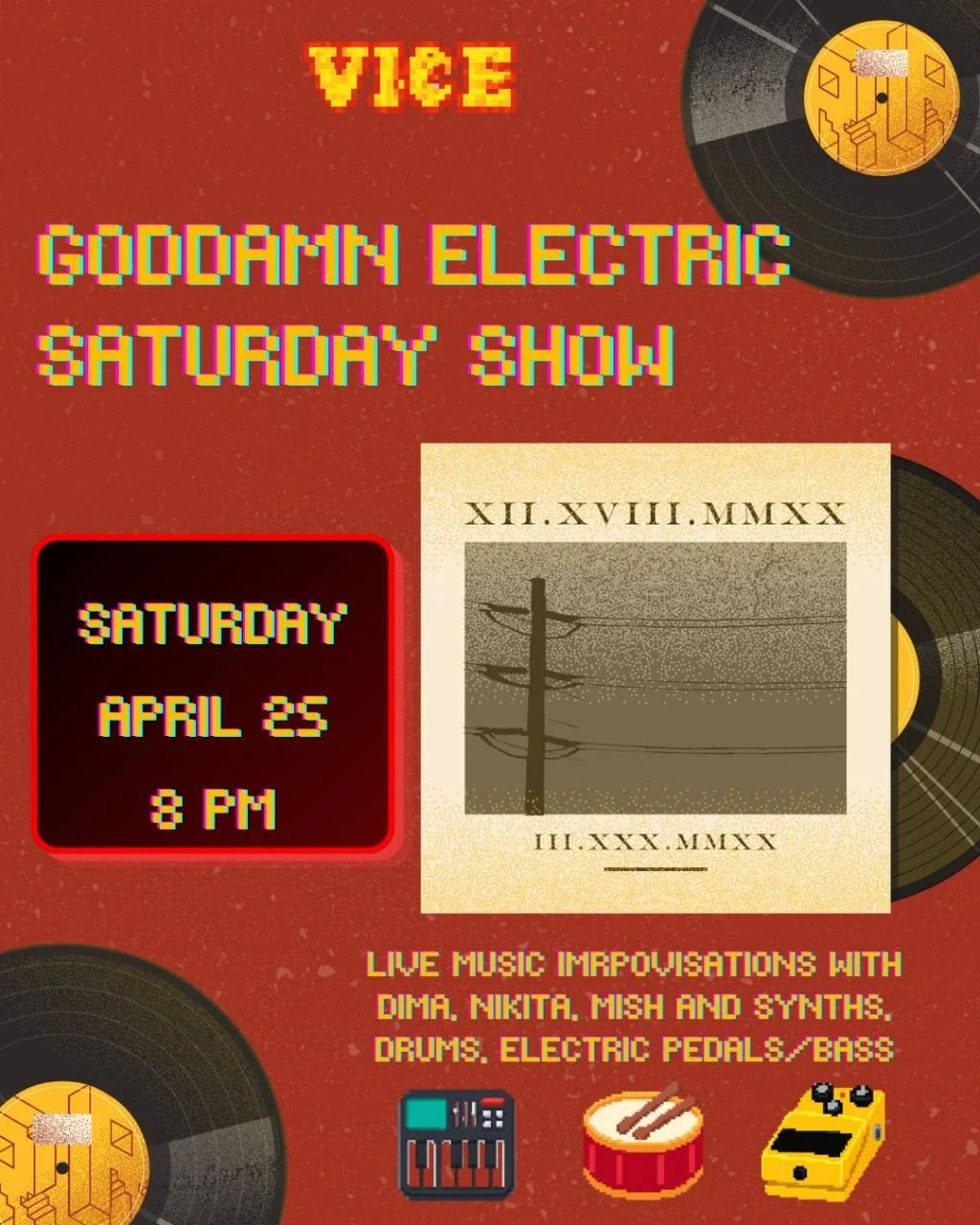 GODDAMN ELECTRIC SATURDAY SHOW