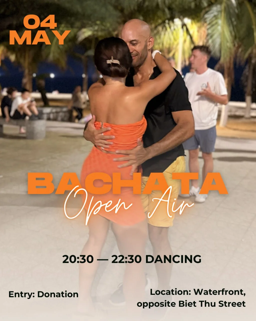 BACHATA OPEN AIR — ПОНЕДЕЛЬНИК, 04 МАЯ