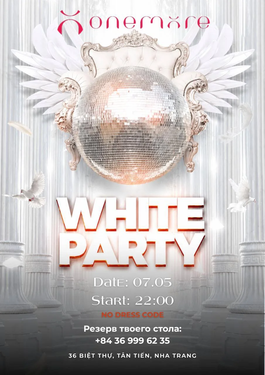 WHITE PARTY в ONEMORE