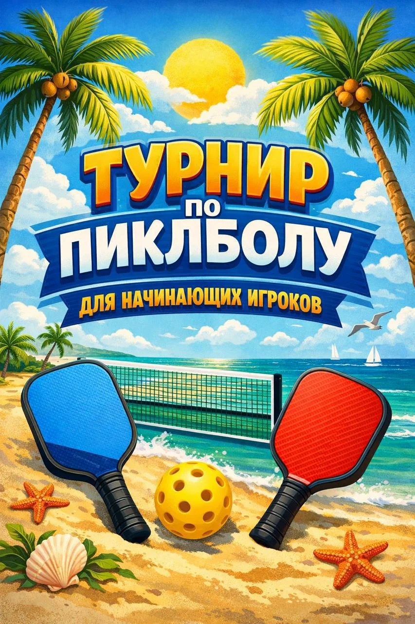 Турнир по пиклболу для продвинутых новичков