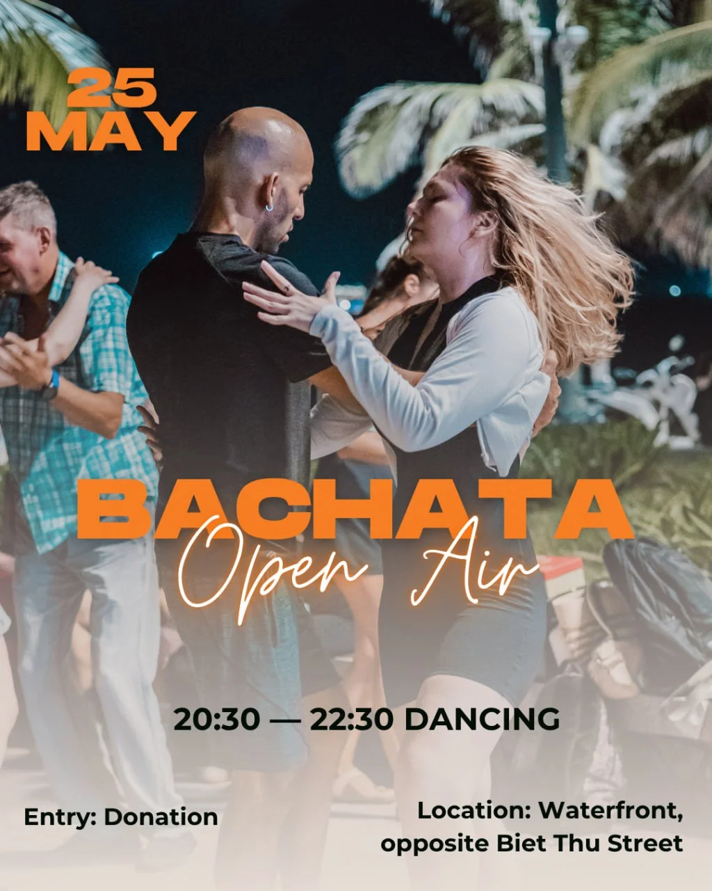 Bachata Open Air — понедельник, 25 мая