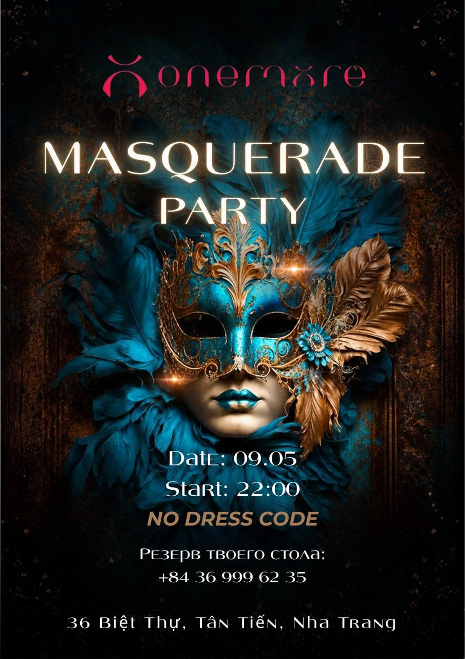 MASQUERADE PARTY в ONEMORE
