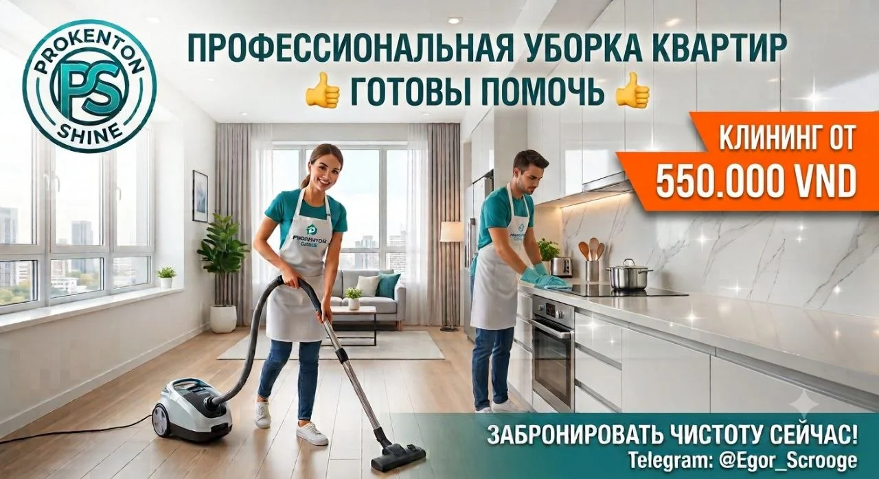 Уборка квартир