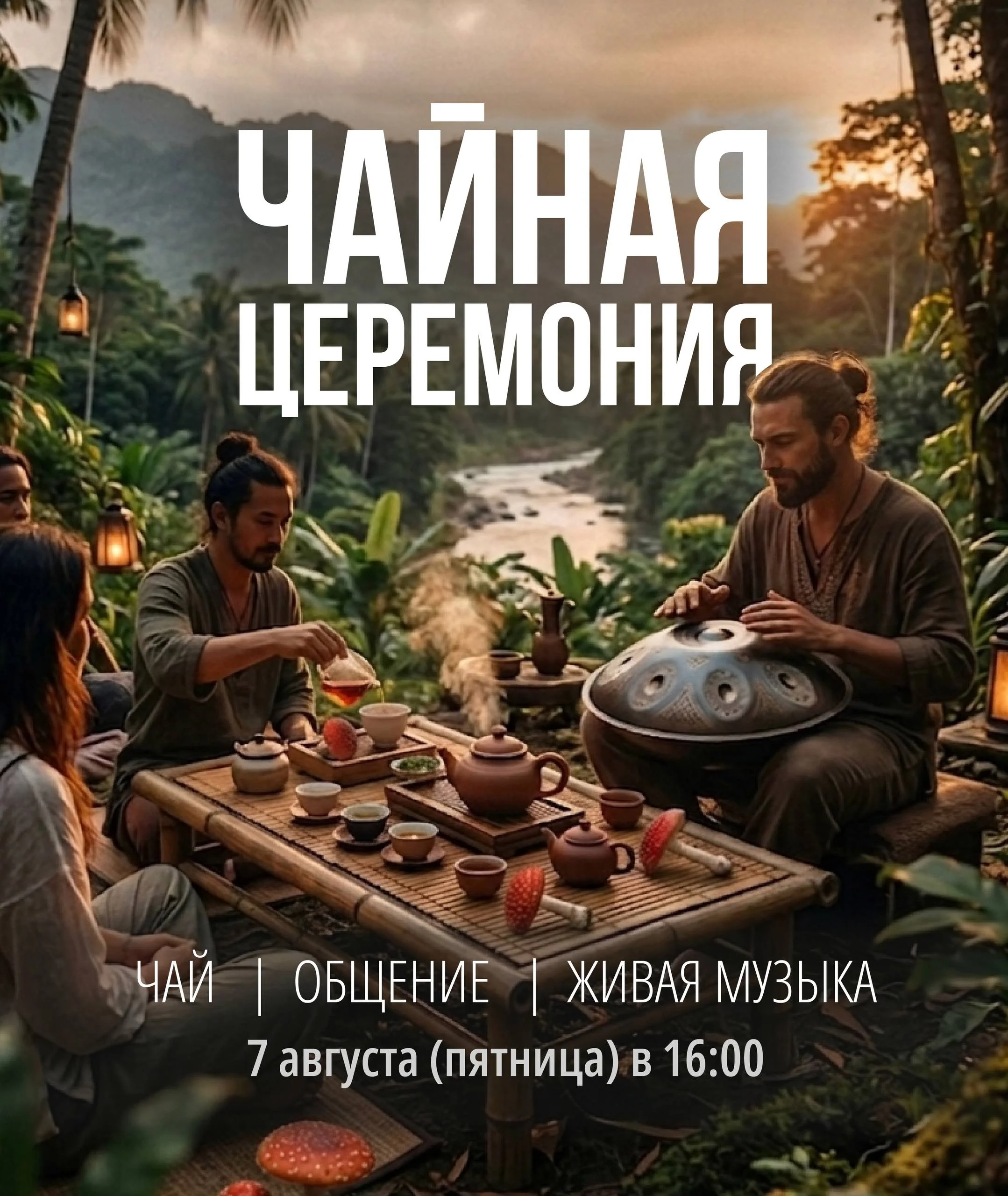 Чай под живую музыку