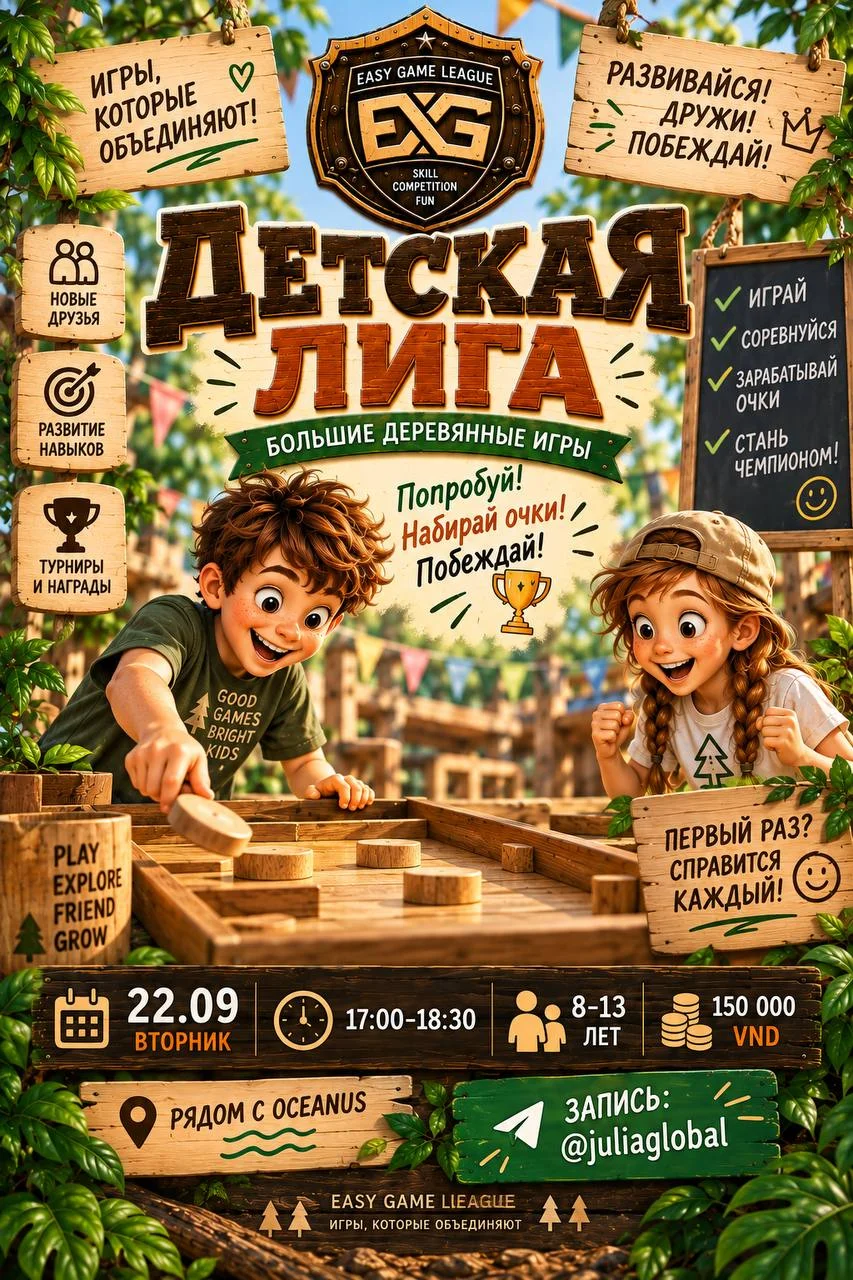 Детская лига Easy Game League