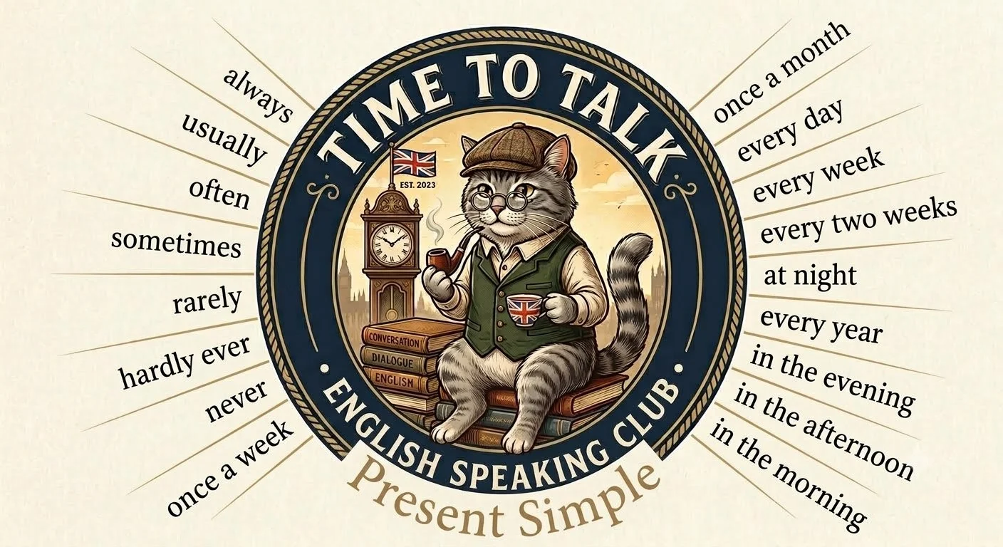 Time to Talk — разговорный клуб английского (Мария)