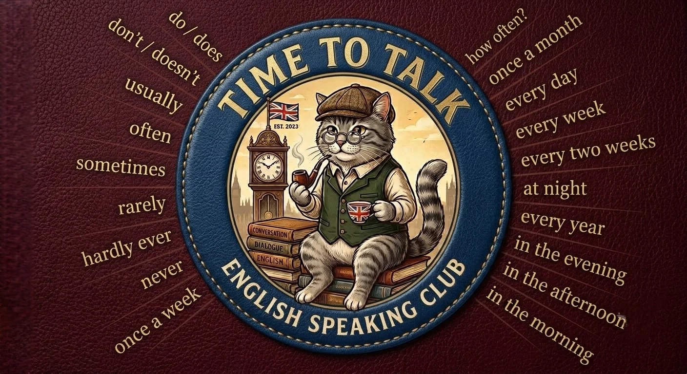 Мария — разговорный клуб английского Time to Talk