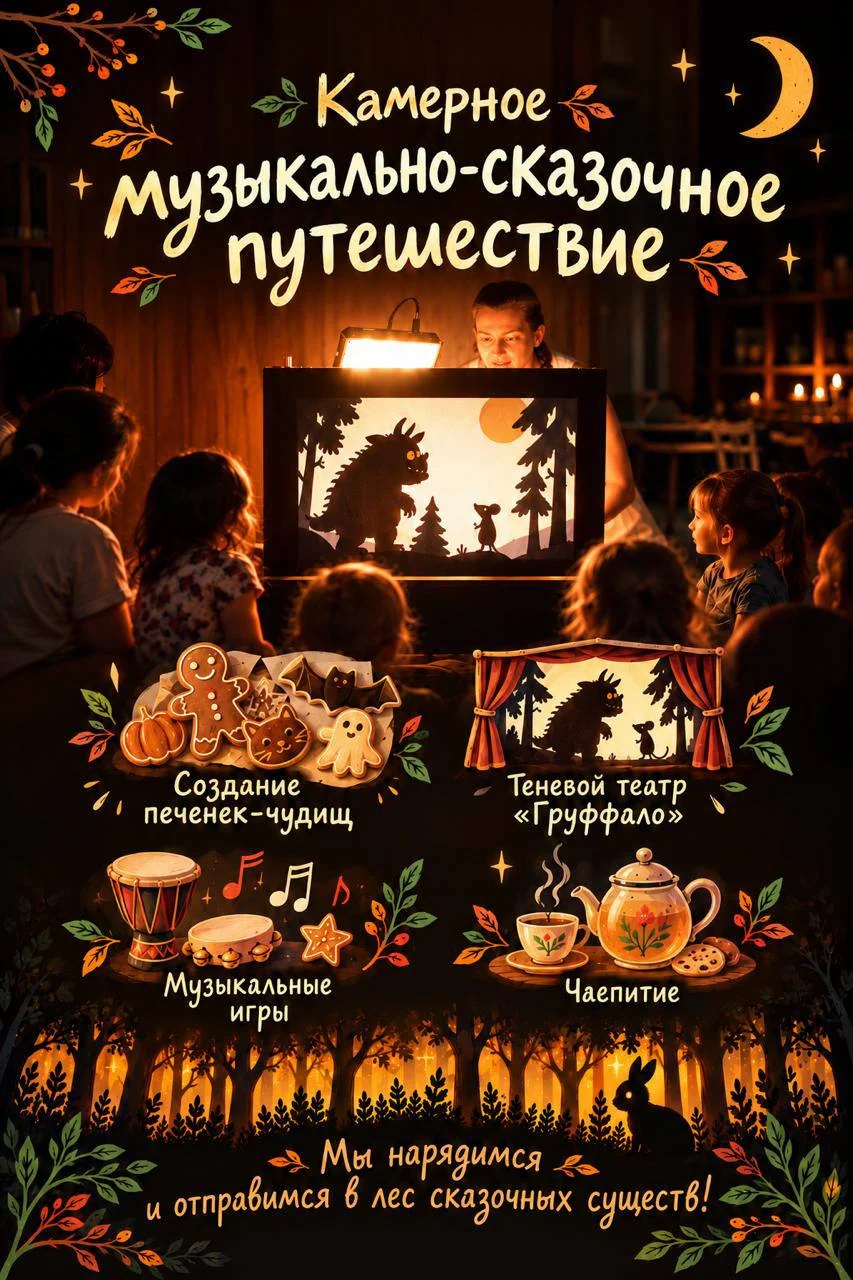 Камерное музыкально-сказочное погружение для детей