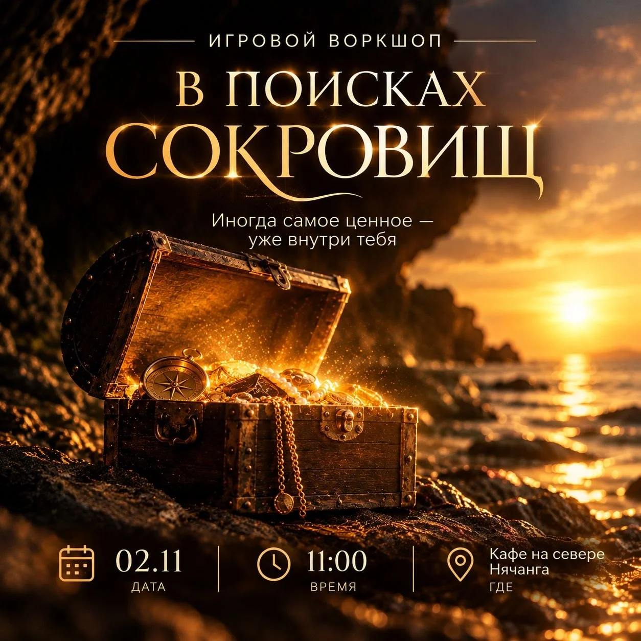 Игровой воркшоп "В поисках сокровищ"