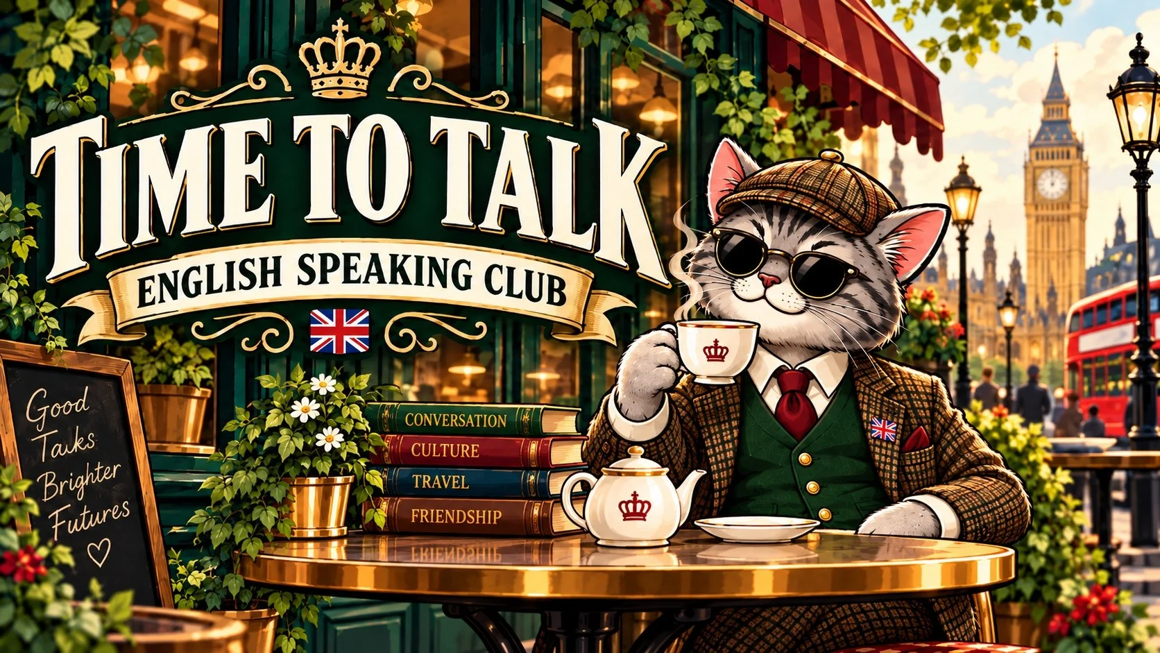 TIME TO TALK — разговорный клуб английского в Нячанге