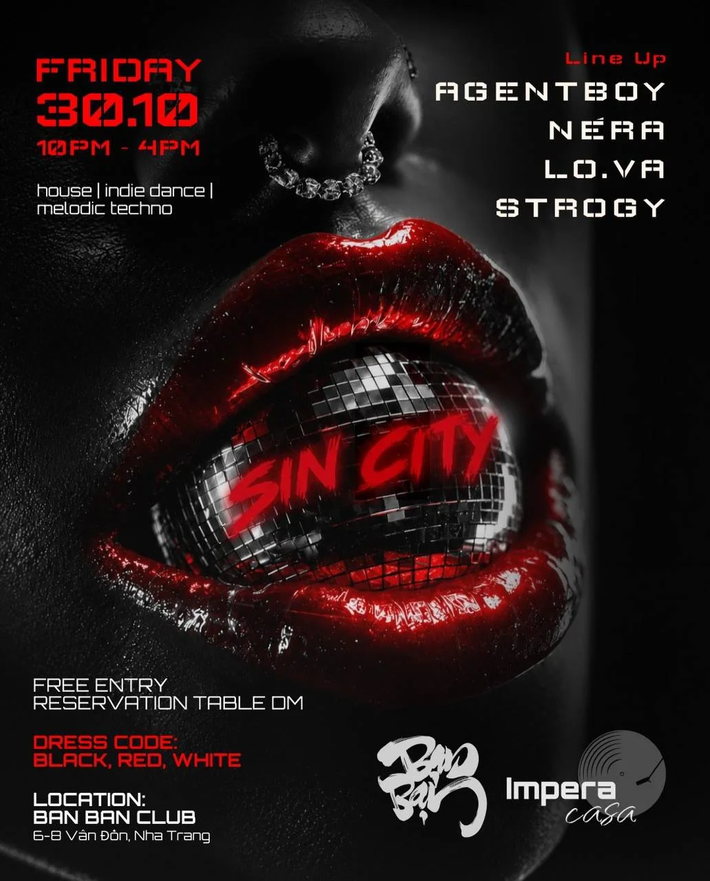 IMPERA CASA ПРЕДСТАВЛЯЕТ: HALLOWEEN PRE-PARTY в BAN BAN club