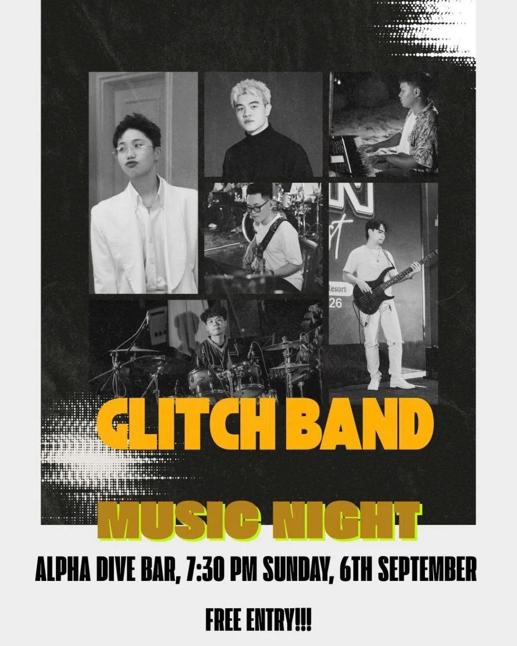 Ladies Night & Open Mic with Glitch Band